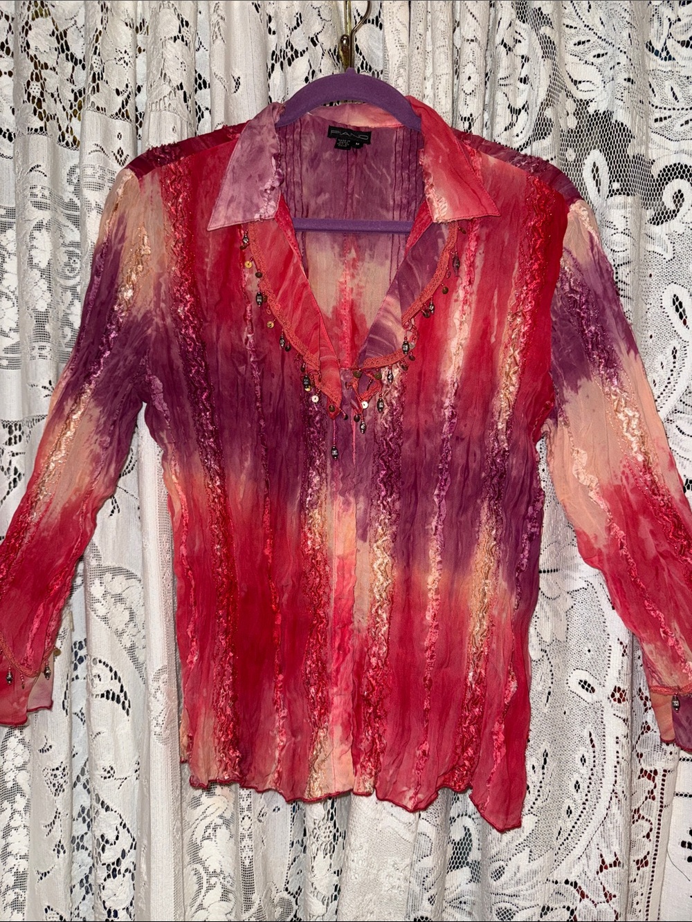 Vintage Fairycore 90’s blouse M
